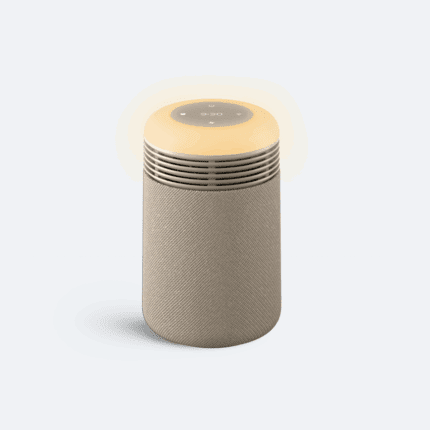 Mini Restful™ Sunrise Clock Air Purifier in Coastal Beige